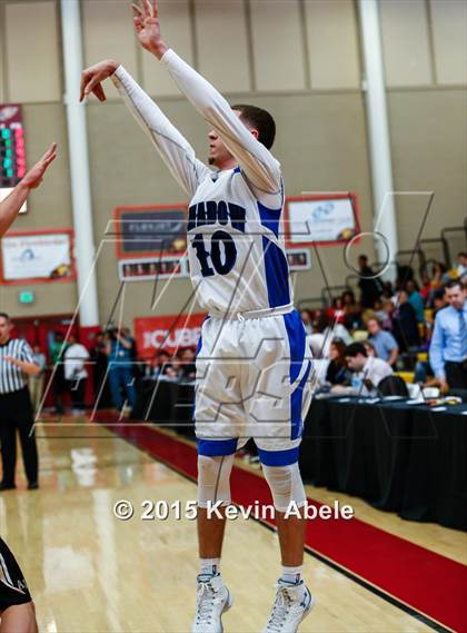 Thumbnail 2 in Shadow Mountain vs Archbishop Mitty (Hoophall West Invitational) photogallery.