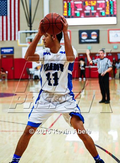 Thumbnail 2 in Shadow Mountain vs Archbishop Mitty (Hoophall West Invitational) photogallery.