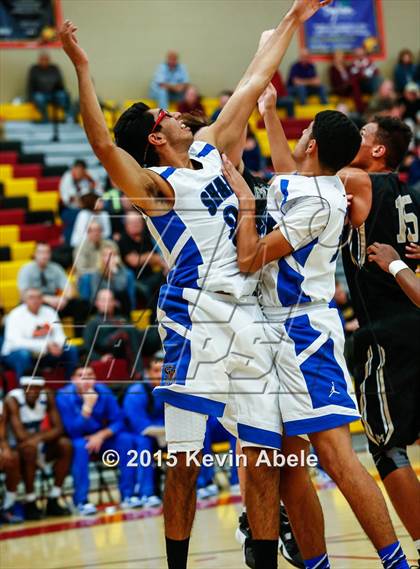 Thumbnail 3 in Shadow Mountain vs Archbishop Mitty (Hoophall West Invitational) photogallery.