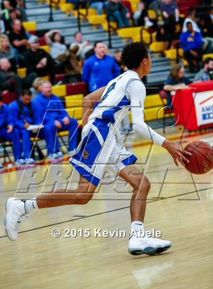 Thumbnail 1 in Shadow Mountain vs Archbishop Mitty (Hoophall West Invitational) photogallery.