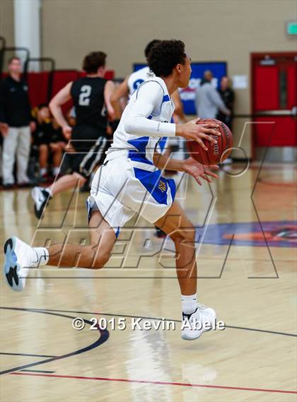 Thumbnail 2 in Shadow Mountain vs Archbishop Mitty (Hoophall West Invitational) photogallery.