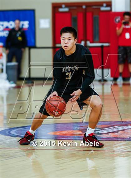 Thumbnail 1 in Shadow Mountain vs Archbishop Mitty (Hoophall West Invitational) photogallery.