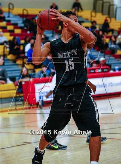 Thumbnail 3 in Shadow Mountain vs Archbishop Mitty (Hoophall West Invitational) photogallery.