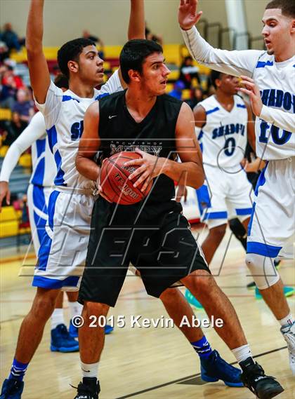 Thumbnail 2 in Shadow Mountain vs Archbishop Mitty (Hoophall West Invitational) photogallery.