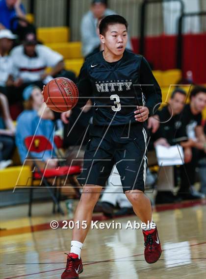 Thumbnail 3 in Shadow Mountain vs Archbishop Mitty (Hoophall West Invitational) photogallery.