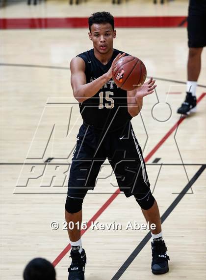Thumbnail 2 in Shadow Mountain vs Archbishop Mitty (Hoophall West Invitational) photogallery.