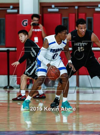 Thumbnail 3 in Shadow Mountain vs Archbishop Mitty (Hoophall West Invitational) photogallery.