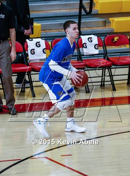 Thumbnail 1 in Shadow Mountain vs Archbishop Mitty (Hoophall West Invitational) photogallery.