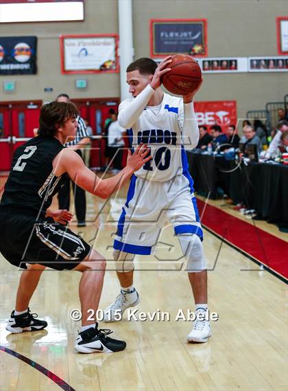 Thumbnail 3 in Shadow Mountain vs Archbishop Mitty (Hoophall West Invitational) photogallery.