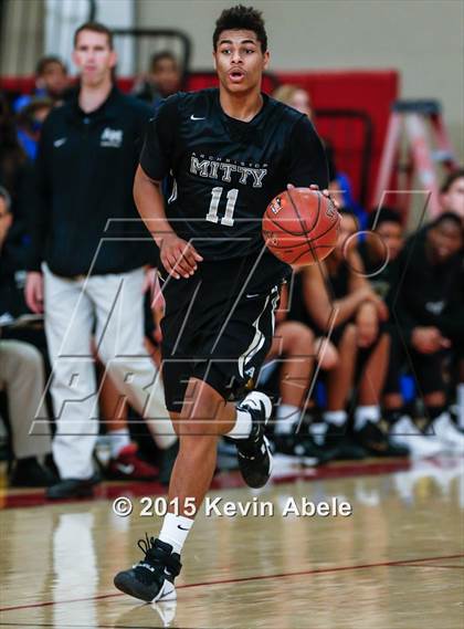Thumbnail 2 in Shadow Mountain vs Archbishop Mitty (Hoophall West Invitational) photogallery.