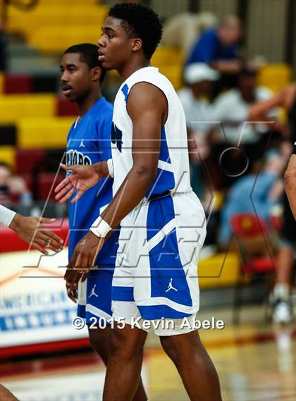 Thumbnail 3 in Shadow Mountain vs Archbishop Mitty (Hoophall West Invitational) photogallery.