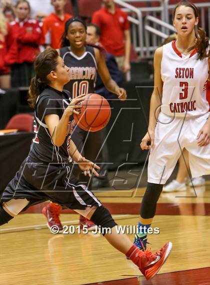 Thumbnail 3 in Maricopa @ Seton Catholic (AIA Division 2 Final) photogallery.