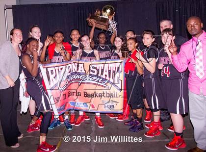 Thumbnail 2 in Maricopa @ Seton Catholic (AIA Division 2 Final) photogallery.