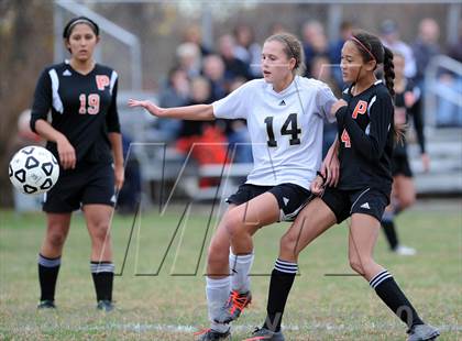 Thumbnail 3 in Plainfield @ Woodland (CIAC Class M 2nd Round) photogallery.
