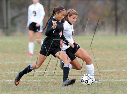 Thumbnail 2 in Plainfield @ Woodland (CIAC Class M 2nd Round) photogallery.