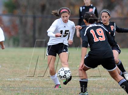 Thumbnail 3 in Plainfield @ Woodland (CIAC Class M 2nd Round) photogallery.