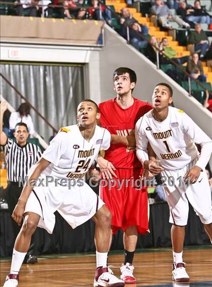 Thumbnail 3 in Mt. Vernon vs. Half Hollow Hills West (NYSPHSAA Class AA Semifinal) photogallery.