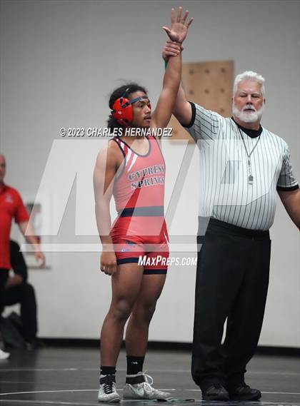 Thumbnail 2 in Cypress Springs vs Salado (College Station Duals) photogallery.