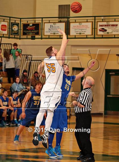 Thumbnail 1 in Berean Christian vs Hancock County  (TSSAA D2A semifinals) photogallery.