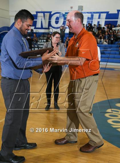 Thumbnail 2 in Community Charter vs. Academia Avance (CIF LA City Section Award Photos) photogallery.
