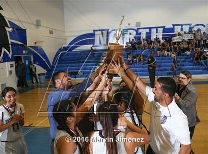 Thumbnail 1 in Community Charter vs. Academia Avance (CIF LA City Section Award Photos) photogallery.