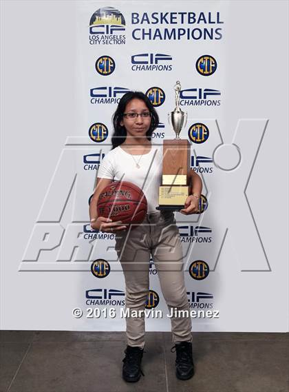 Thumbnail 1 in Community Charter vs. Academia Avance (CIF LA City Section Award Photos) photogallery.