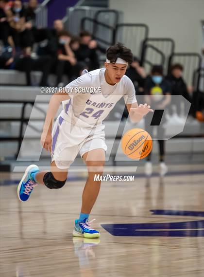 Thumbnail 3 in Cathedral Catholic vs. Notre Dame Prep (Torrey Pines Holiday Classic) photogallery.