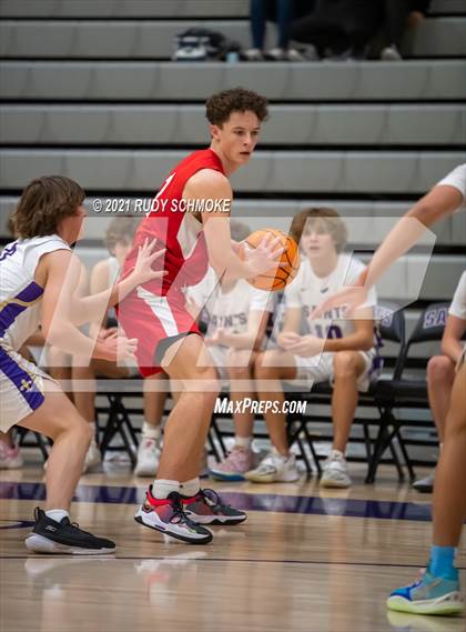Thumbnail 3 in Cathedral Catholic vs. Notre Dame Prep (Torrey Pines Holiday Classic) photogallery.