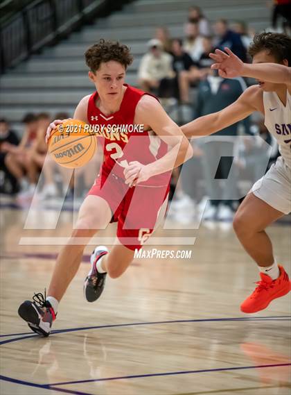Thumbnail 2 in Cathedral Catholic vs. Notre Dame Prep (Torrey Pines Holiday Classic) photogallery.