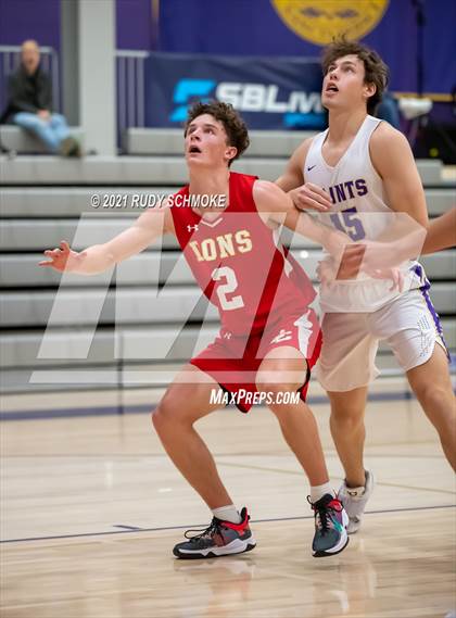Thumbnail 3 in Cathedral Catholic vs. Notre Dame Prep (Torrey Pines Holiday Classic) photogallery.