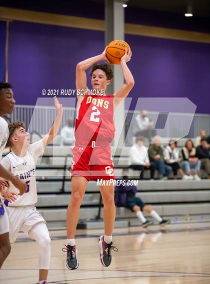 Thumbnail 3 in Cathedral Catholic vs. Notre Dame Prep (Torrey Pines Holiday Classic) photogallery.