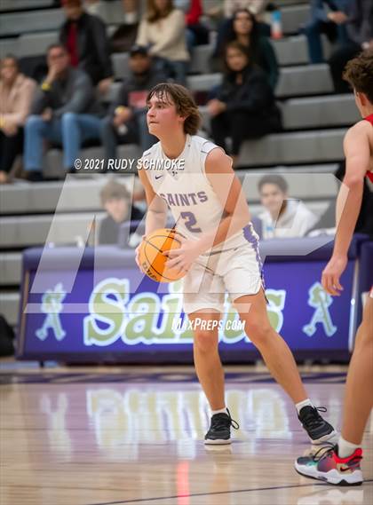 Thumbnail 2 in Cathedral Catholic vs. Notre Dame Prep (Torrey Pines Holiday Classic) photogallery.