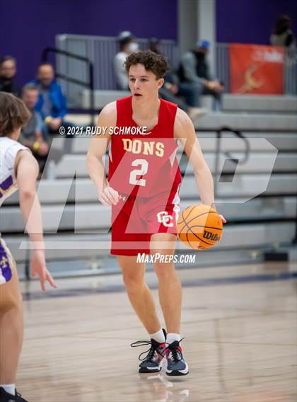Thumbnail 3 in Cathedral Catholic vs. Notre Dame Prep (Torrey Pines Holiday Classic) photogallery.