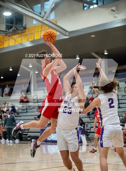 Thumbnail 2 in Cathedral Catholic vs. Notre Dame Prep (Torrey Pines Holiday Classic) photogallery.
