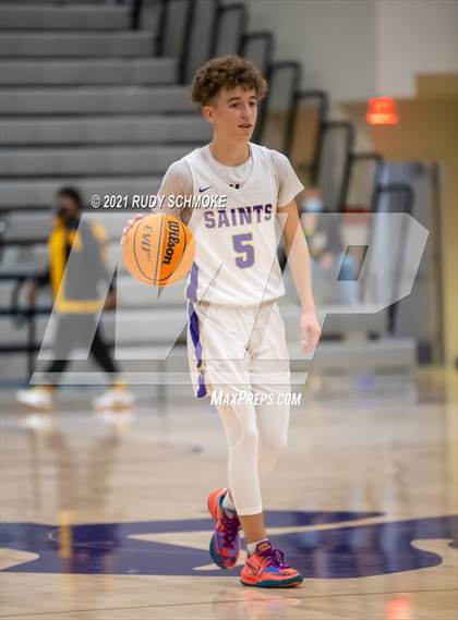 Thumbnail 2 in Cathedral Catholic vs. Notre Dame Prep (Torrey Pines Holiday Classic) photogallery.