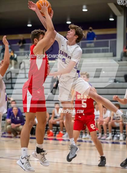 Thumbnail 1 in Cathedral Catholic vs. Notre Dame Prep (Torrey Pines Holiday Classic) photogallery.
