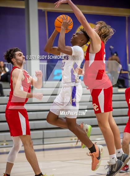 Thumbnail 3 in Cathedral Catholic vs. Notre Dame Prep (Torrey Pines Holiday Classic) photogallery.
