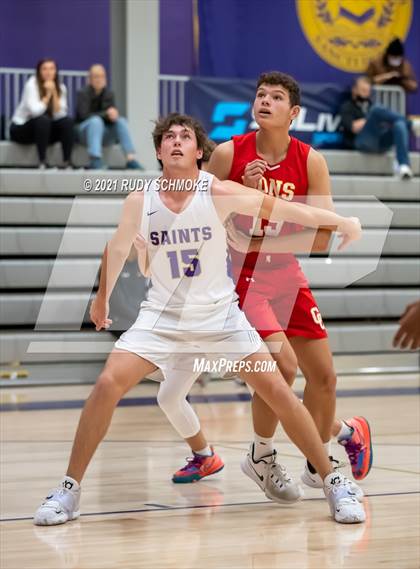 Thumbnail 3 in Cathedral Catholic vs. Notre Dame Prep (Torrey Pines Holiday Classic) photogallery.