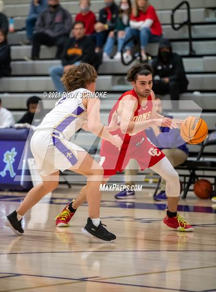 Thumbnail 2 in Cathedral Catholic vs. Notre Dame Prep (Torrey Pines Holiday Classic) photogallery.