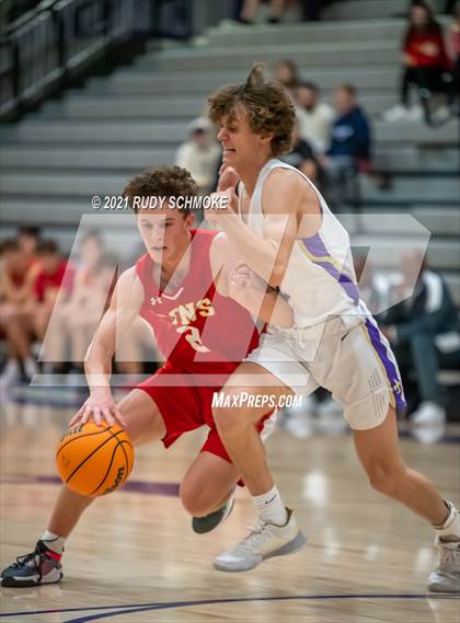 Thumbnail 1 in Cathedral Catholic vs. Notre Dame Prep (Torrey Pines Holiday Classic) photogallery.