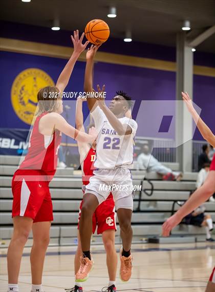 Thumbnail 1 in Cathedral Catholic vs. Notre Dame Prep (Torrey Pines Holiday Classic) photogallery.