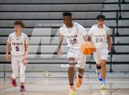Thumbnail 2 in Cathedral Catholic vs. Notre Dame Prep (Torrey Pines Holiday Classic) photogallery.