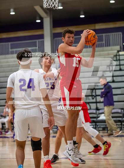 Thumbnail 3 in Cathedral Catholic vs. Notre Dame Prep (Torrey Pines Holiday Classic) photogallery.