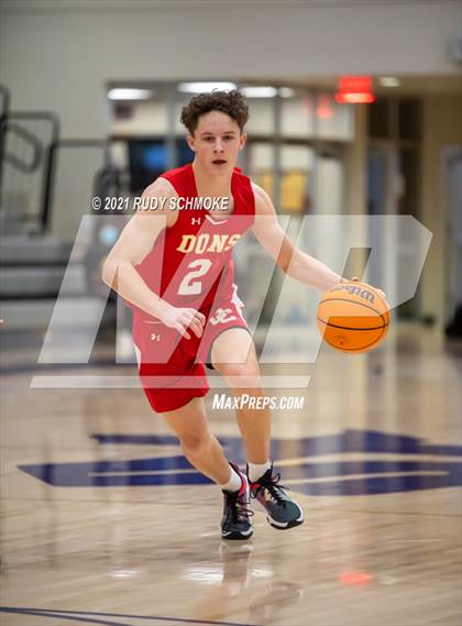 Thumbnail 3 in Cathedral Catholic vs. Notre Dame Prep (Torrey Pines Holiday Classic) photogallery.