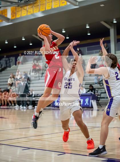 Thumbnail 2 in Cathedral Catholic vs. Notre Dame Prep (Torrey Pines Holiday Classic) photogallery.