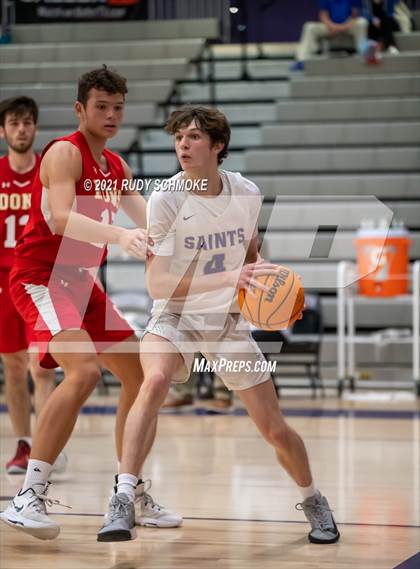 Thumbnail 1 in Cathedral Catholic vs. Notre Dame Prep (Torrey Pines Holiday Classic) photogallery.