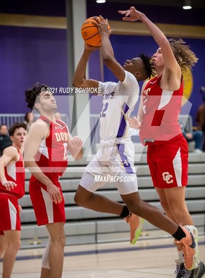 Thumbnail 3 in Cathedral Catholic vs. Notre Dame Prep (Torrey Pines Holiday Classic) photogallery.
