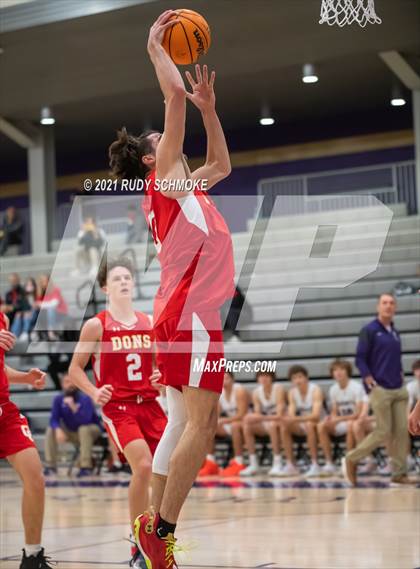 Thumbnail 2 in Cathedral Catholic vs. Notre Dame Prep (Torrey Pines Holiday Classic) photogallery.
