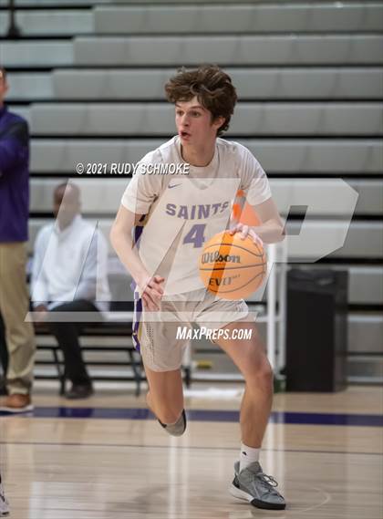 Thumbnail 1 in Cathedral Catholic vs. Notre Dame Prep (Torrey Pines Holiday Classic) photogallery.