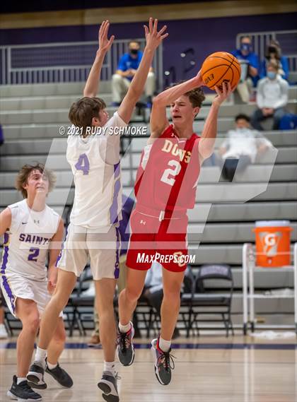 Thumbnail 2 in Cathedral Catholic vs. Notre Dame Prep (Torrey Pines Holiday Classic) photogallery.